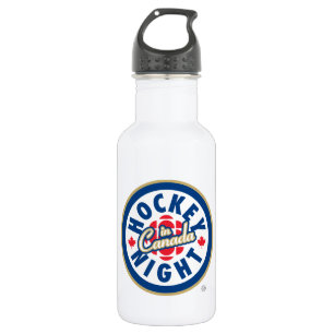 Bouteille D'eau Logo de la nuit du hockey au Canada