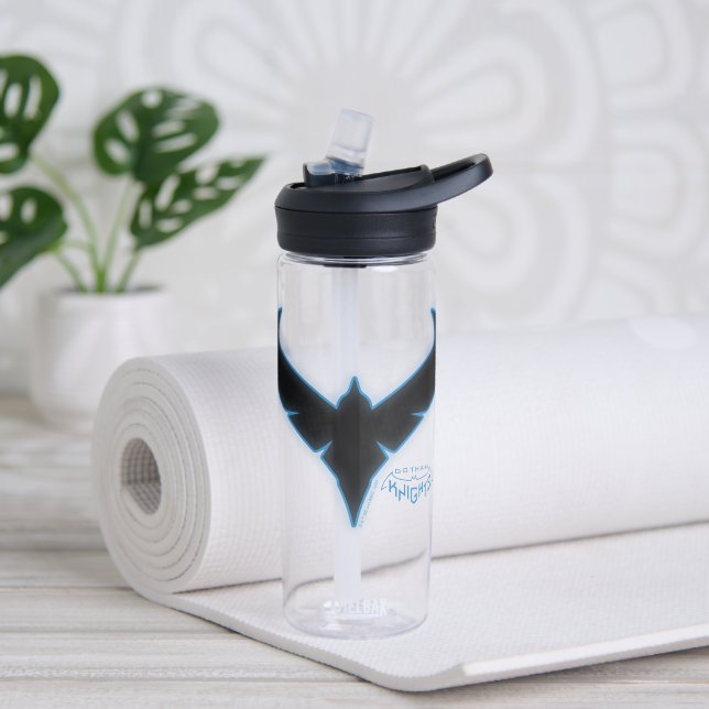 Bouteille D'eau Logo de nuit Gotham Knights (Yoga)