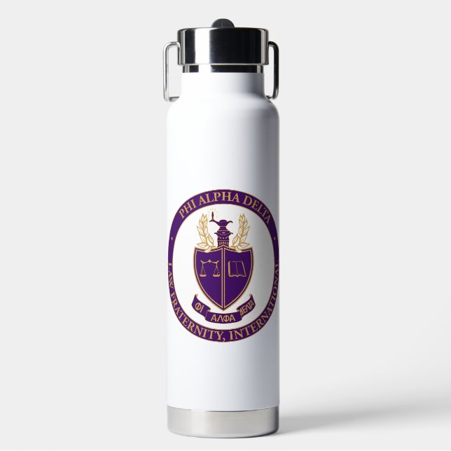 Bouteille D'eau Logo de Phi Alpha Delta (Salle de sport)