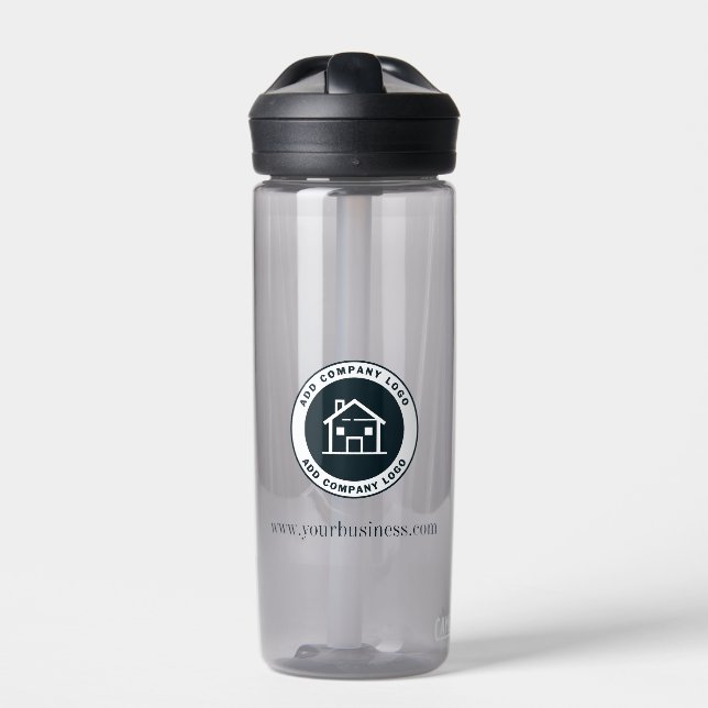 Bouteille D'eau Logo de société moderne et personnalisation de sit (Extérieur)