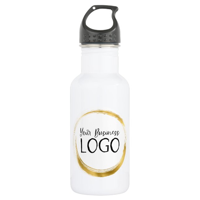 Bouteille D'eau Logo d'entreprise rond Promo (Devant)