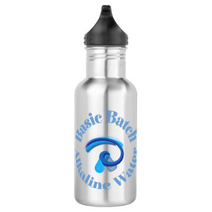 Bouteille D'eau Logo graphique de base Batch Alkaline Water