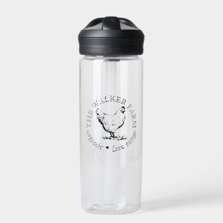 Bouteille D'eau Logo promotionnel pour petite entreprise agricole