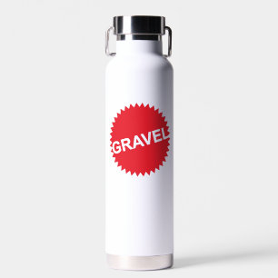 Bouteille D'eau Logo rouge Gravel Cycling