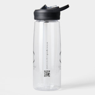 Bouteille D'eau Logo Site Web Code QR Marque Entreprise Promotion