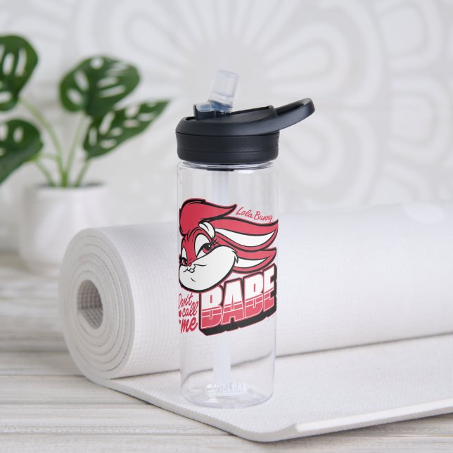 Bouteille D'eau Lola Bunny ne m'appelle pas Babe (Yoga)