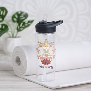 Bouteille D'eau Lola Bunny Yoga Lotus Pose