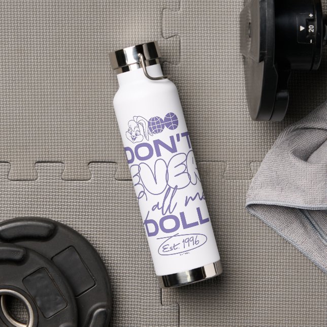 Bouteille D'eau Lola "Ne m'appelle jamais poupée" (Couvercle)