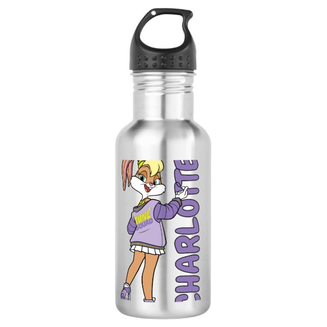 Bouteille D'eau Lola TUNE SQUAD™ Varsity Heart (Devant)