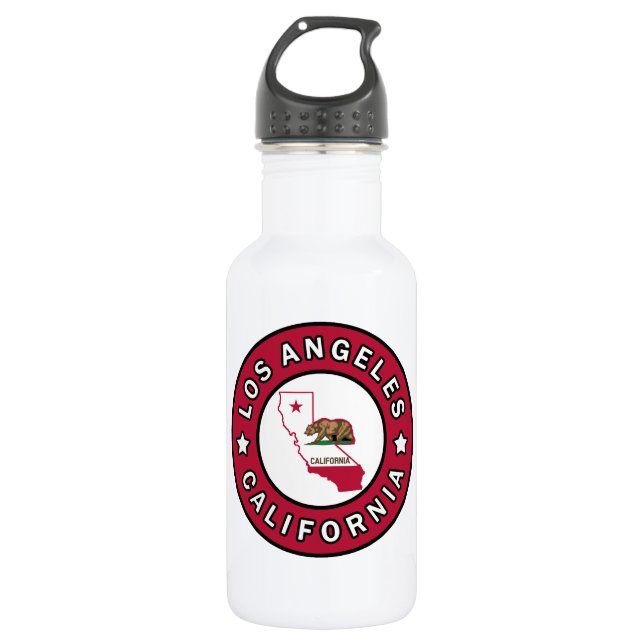 Bouteille D'eau Los Angeles Californie (Devant)