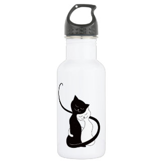 Bouteille D'eau Love chats mignon amoureux des chats