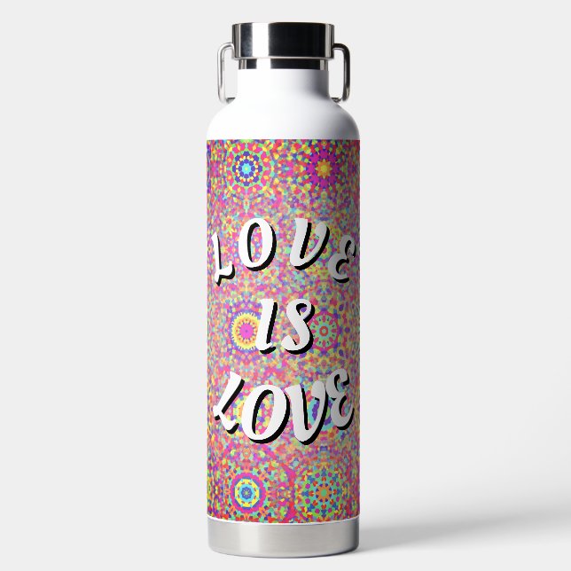 Bouteille D'eau Love is Love Fierté  (Avant)