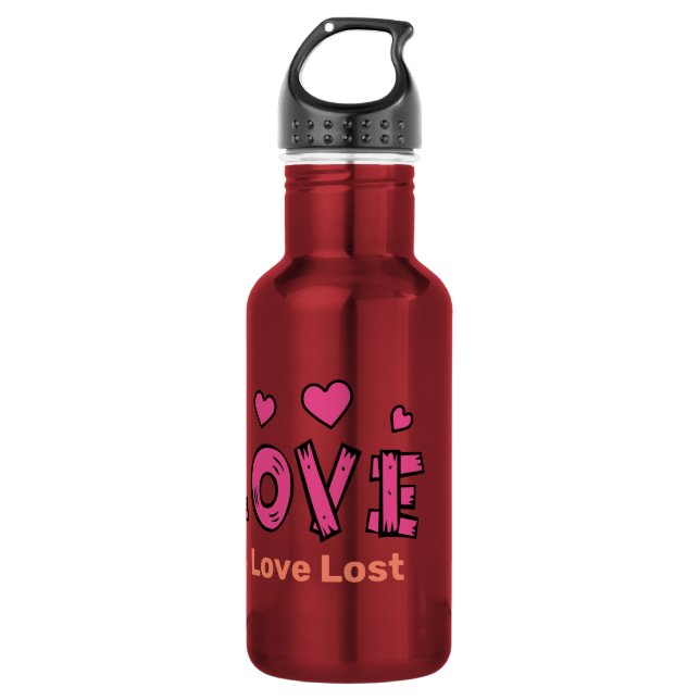 Bouteille D'eau LOVE Mugs (Devant)