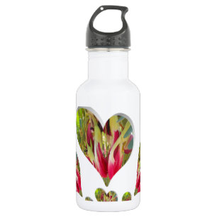Bouteille D'eau Lovely Hearts Humanitarian Day Le monde a besoin d