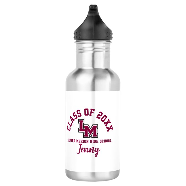 Bouteille d'eau Lower Merion High School Logo pers (Droite)