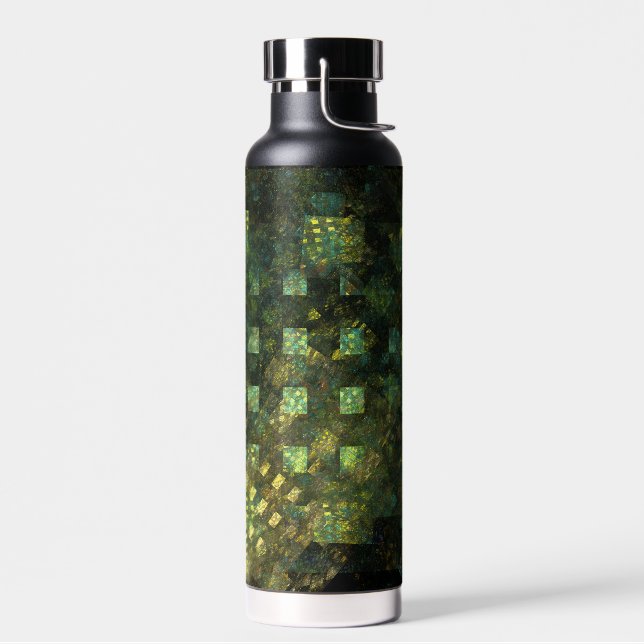 Bouteille D'eau Lumières dans la ville Art Abstrait (Gauche)