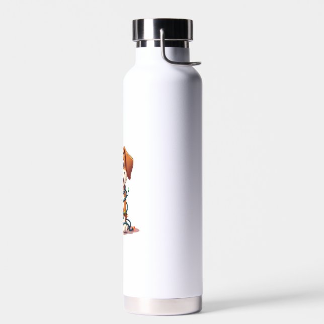 Bouteille D'eau Lumières de joyeux bigle (Gauche)
