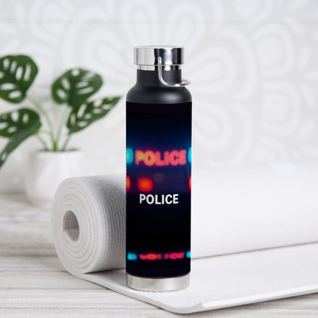 Bouteille D'eau Lumières de Police – Conception d'Urgence Nocturne (Yoga (pivoté))