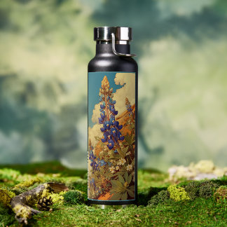 Bouteille D'eau Lupins de l'Ouest du Texas