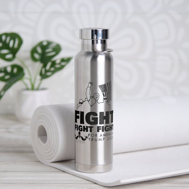 BOUTEILLE D'EAU LUTTE CONTRE L'AMÉRIQUE (Yoga)