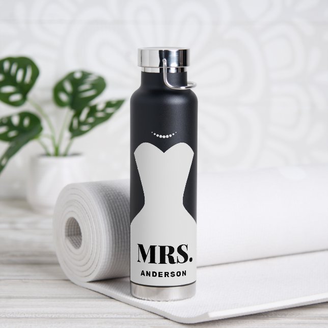 Bouteille D'eau M. et Mme Classic Mariage Gift (Yoga)
