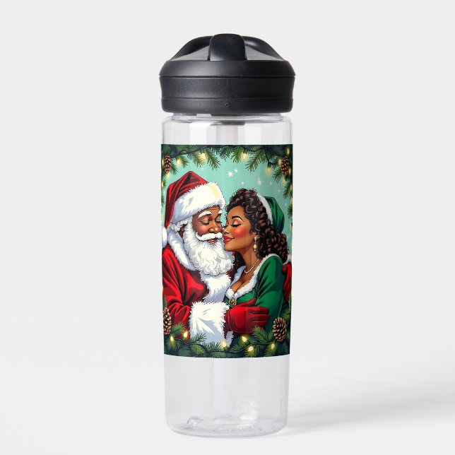 Bouteille D'eau M. et Mme Clause Joyeux Noël  (Extérieur)