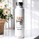 Bouteille D'eau Machine à coudre sur mesure<br><div class="desc">Machine à coudre Bouteille d'eau avec fleurs rouges aquarelle. Veuillez consulter notre collection de magasins ci-dessous pour les articles correspondants.</div>