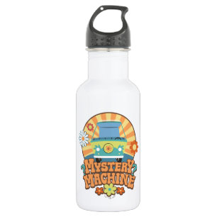Bouteille D'eau Machine de mystère Van Floral Graphisme