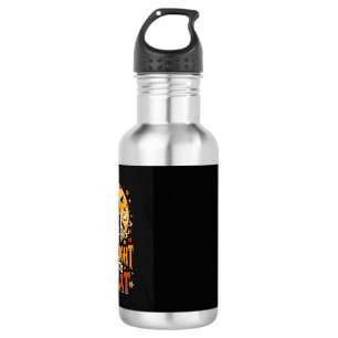Bouteille D'eau Magie de la Lune du Chat Noir Halloween