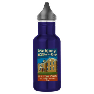 Bouteille D'eau Mahjong in the Gap - Water Bottle 18oz