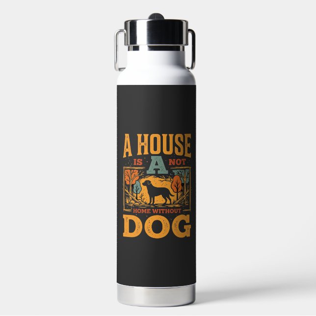 Bouteille D'eau Maison de chien vintage (Salle de sport)