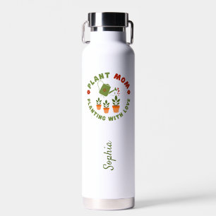 Bouteille D'eau Maman plante Planter Avec Amour Personnalisé