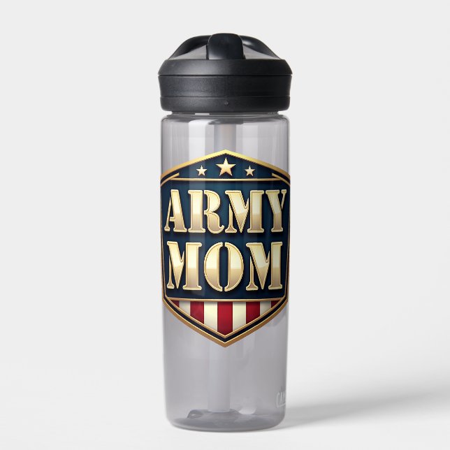 Bouteille D'eau MAMANS de l'Armée,  (Extérieur)