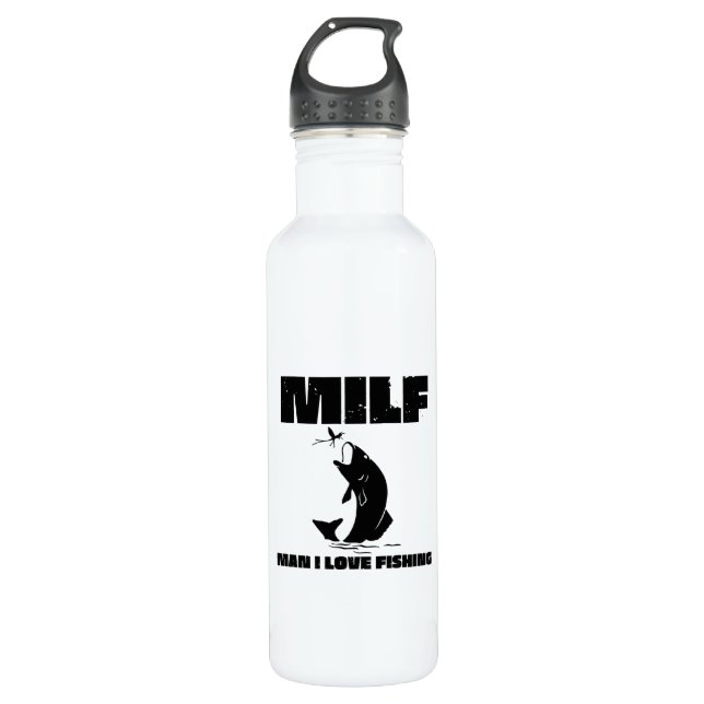 Bouteille D'eau Man I Love Fishing Water Bottle (Devant)