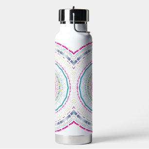 Bouteille D'eau mandala coloré