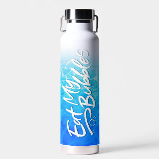Bouteille D'eau "Mangez mes bulles" Cool Couleur du bassin Nager V