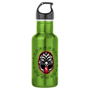 Bouteille D'eau Maori Haka Nouvelle-Zélande Art natif Décor