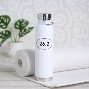 Bouteille D'eau Marathon personnalisé de 26,2