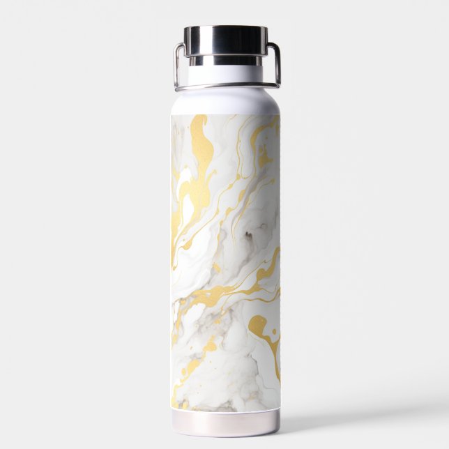 Bouteille D'eau Marbré (Arrière)