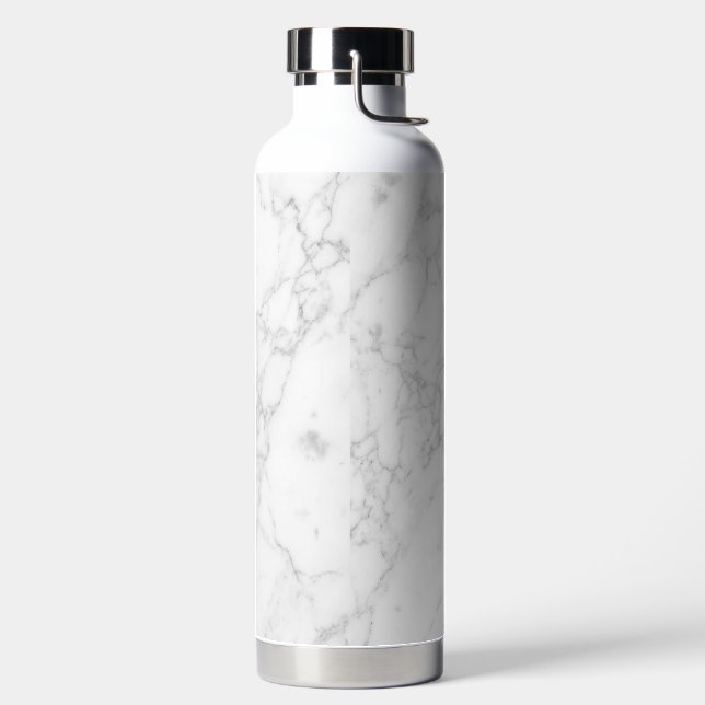 Bouteille D'eau Marbre Blanc (Droite)