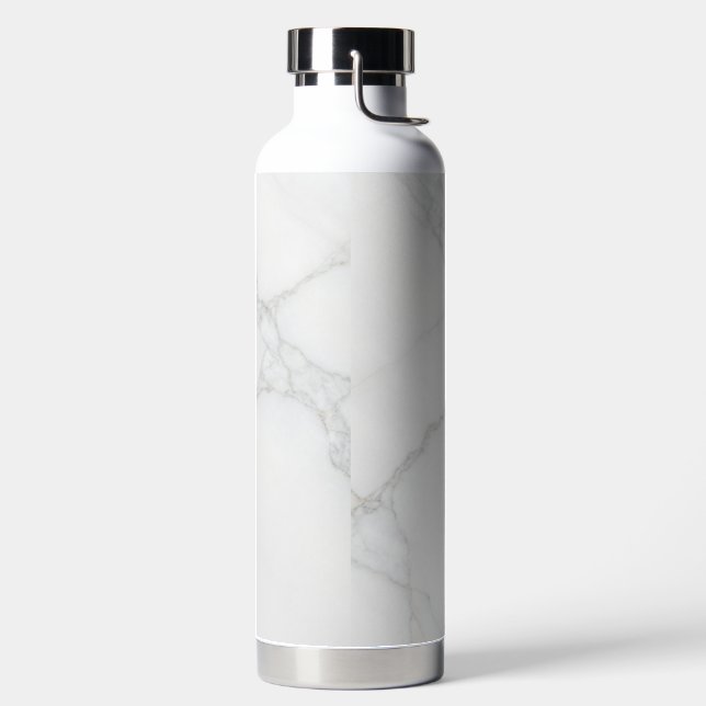 Bouteille D'eau Marbre Blanc (Droite)