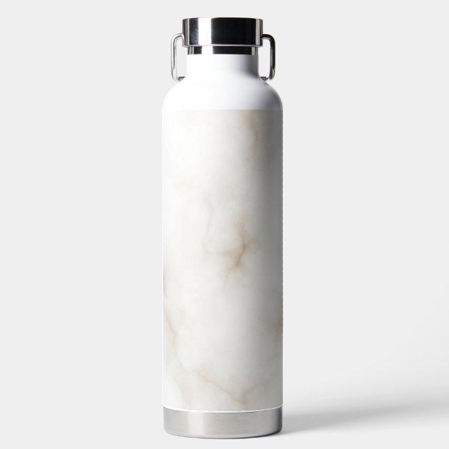 Bouteille D'eau Marbre Pastel Pierre Parties scintillant Texture A (Avant)