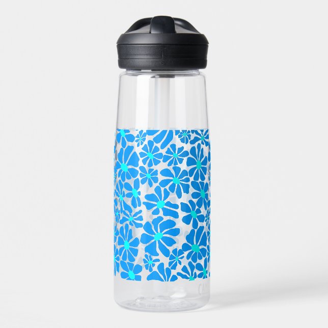 Bouteille D'eau Marguerite en 2 teintes B02.bblue (Avant)