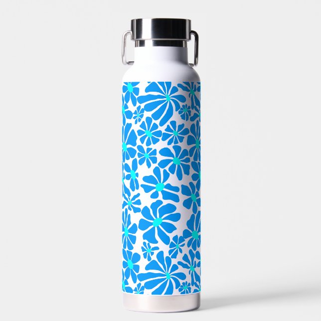 Bouteille D'eau Marguerite en 2 teintes B02.bblue (Avant)