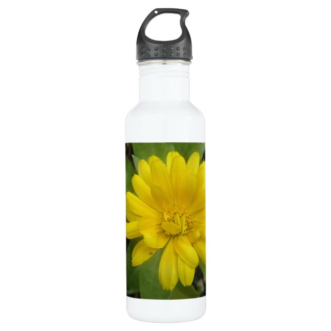 Bouteille D'eau Marigold jaune vif (Devant)