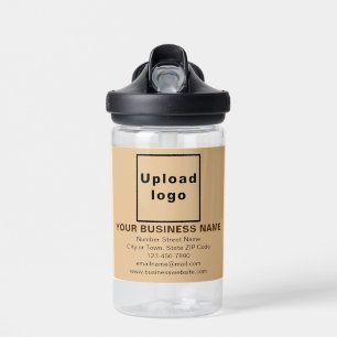 Bouteille D'eau Marque commerciale Brown légère pour enfants 14 oz