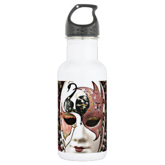 Bouteille D'eau Masque de Carnaval Masculin Magnifique