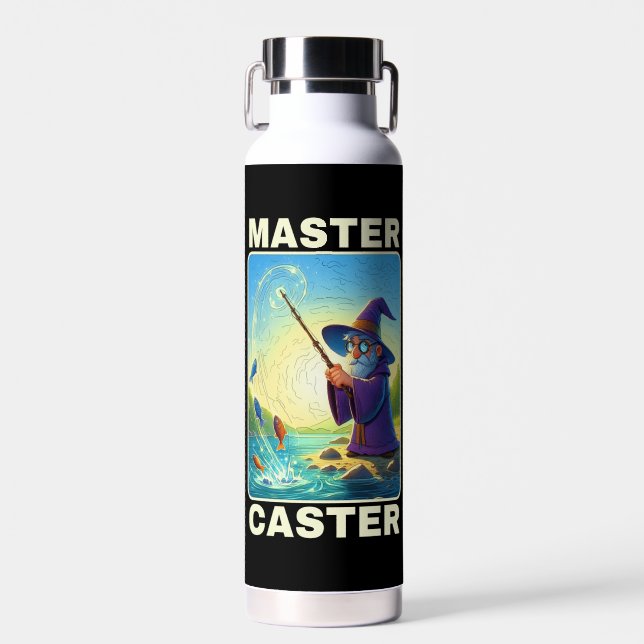 Bouteille D'eau Master Caster - Assistant Pêche magique (Avant)