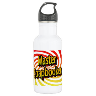 Bouteille D'eau "Master Scrapbooker"