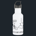 Bouteille D'eau Médecin et patient en surpoids Obesity Sumo Cartoo<br><div class="desc">Le docteur dit à un patient en surpoids qu'il serait en parfait état - s'il était un lutteur de sumo. Dessin du caricaturiste britannique Nigel Sutherland.</div>